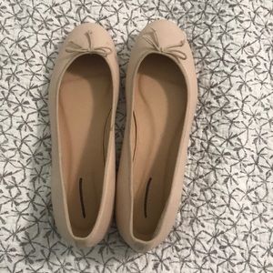 Soft pink ballet flats